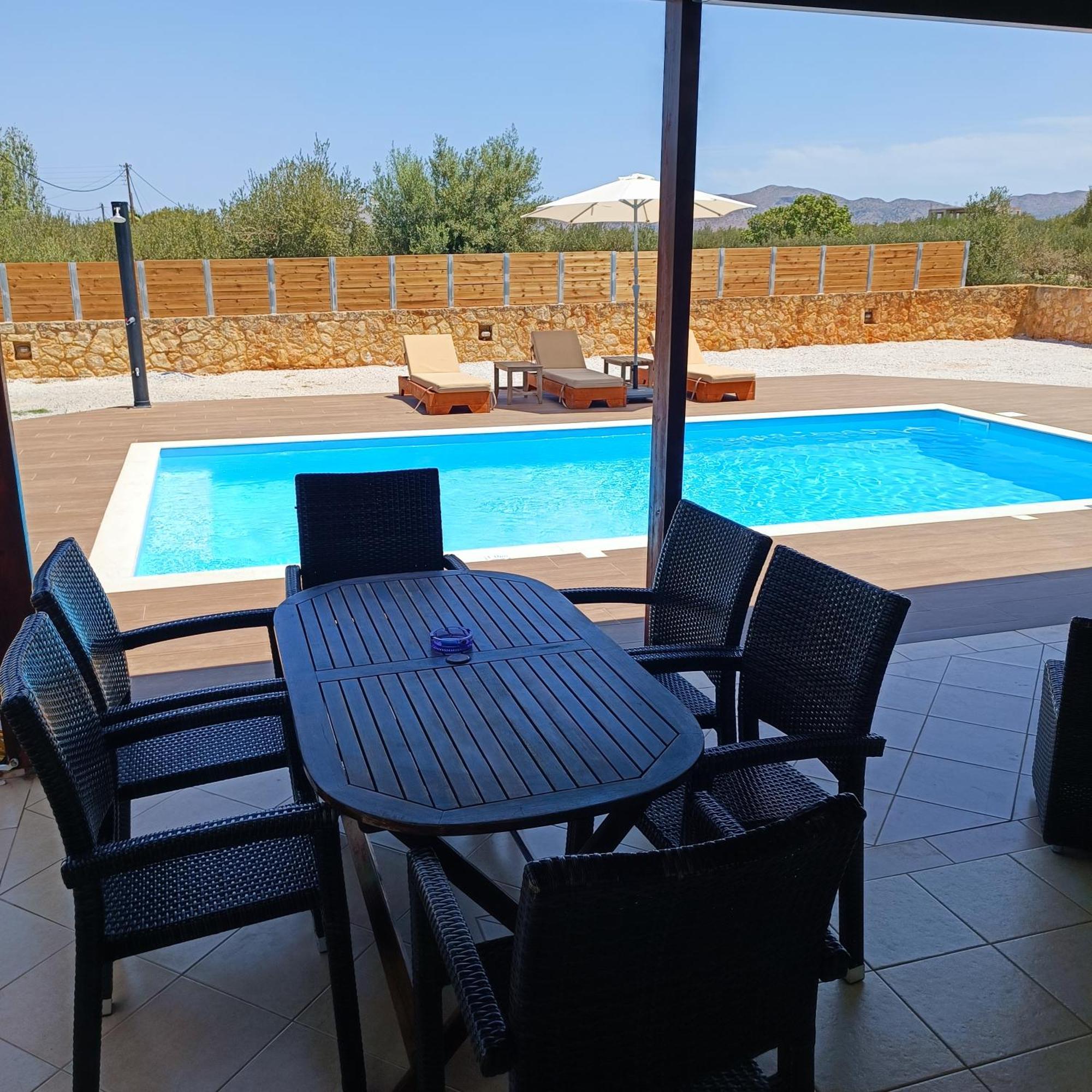 Drosoula Villa 3Bdr Private Swimming Pool Chorafakia Eksteriør bilde